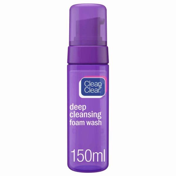 CLEAN & CLEAR, Foam Wash, Deep Cleansing, 150ml