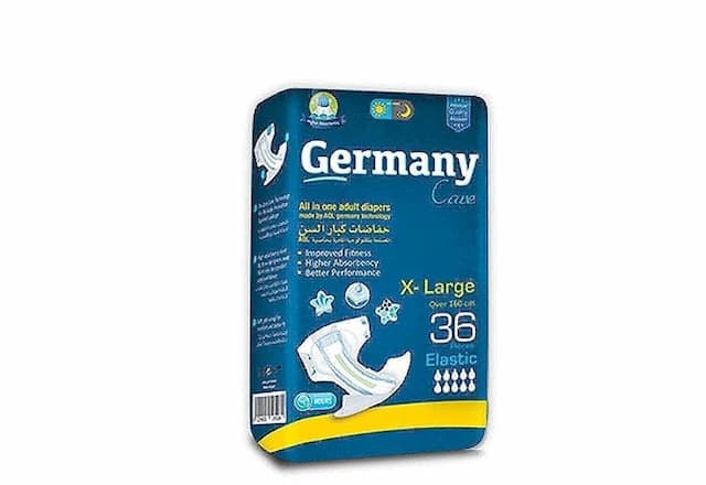 Germany Care Adult Diapers XL 36 Pieces